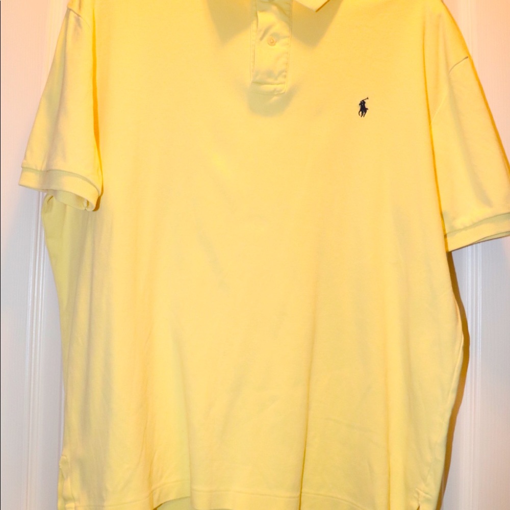 POLO By RALPH LAUREN YELLOW SHIRT